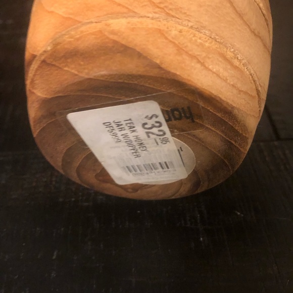 OLIVE WOOD HONEY JAR - Picture 7 of 7